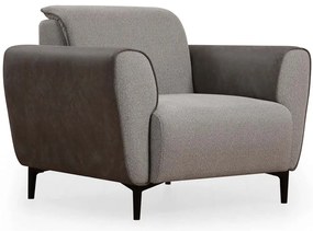 Πολυθρόνα Aren 560ARE2231 100x85x85cm Grey