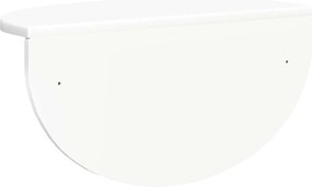 vidaXL Ράφι Τοίχου Επιτοίχιο Λευκό 48 x 24 x 24 εκ Επεξεργασμένο ξύλο