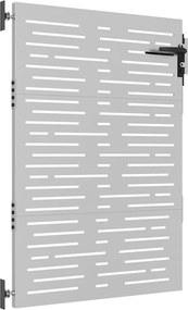 vidaXL Πύλη Κήπου 85 x 150 cm Ατσάλι με Επικάλυψη Πούδρας Κλειδώσιμο