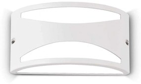 Φωτιστικό Τοίχου-Απλίκα Rex-3 092430 25x12x13cm 1xE27 60W IP44 White Ideal Lux