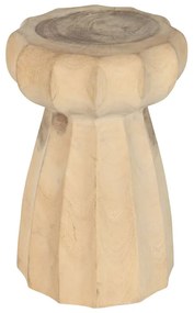 Βοηθητικό Τραπέζι Home ESPRIT Φυσικό 30 x 30 x 45 cm