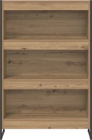 vidaXL Βιβλιοθήκη 80 x 30 x 121 εκ Επεξεργασμένο ξύλο