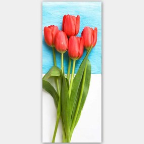Πίνακας Καμβάς 451ERN1843 50x120cm Multi Wallity Κάθετοι Ξύλο, Καμβάς