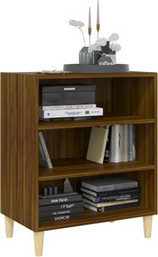 vidaXL Ραφιέρα Καφέ Δρυς 57 x 35 x 70 εκ. από Επεξεργασμένο Ξύλο