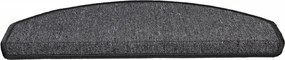 vidaXL Στρώματα σκάλας 15 τεμ. 65 x 24 x 4 cm Non-Slip Ανθρακί