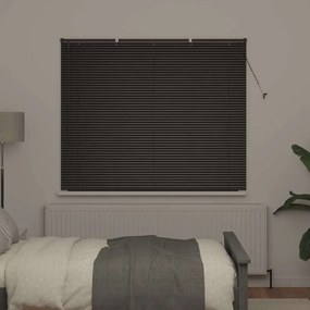 vidaXL Βενετσιάνικες Ρόδες Μαύρο 130 x 155 εκ Αλουμίνιο
