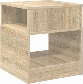 vidaXL End Table 2 pcs Δρύς Sonoma 40,5 x 40 x 45 εκ