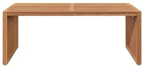 vidaXL Μικρό Τραπέζι Κήπου 90 x 49.7 x 36 εκ. Φτιαγμένο από Ξύλο Τικ