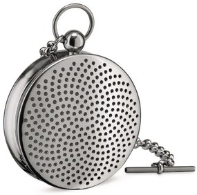 Φίλτρο Τσαγιού T-Timepiece TWY01 6x4,5x2cm Από Ανοξείδωτο Ατσάλι Silver Alessi Ανοξείδωτο Ατσάλι