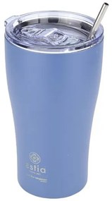 Estia Θερμός Coffee Mug Save The Aegean 500ml Denim Blue 01-23188
