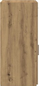 vidaXL Πλαϊνό γραφείο Artisan Oak 50 x 42,5 x 93 εκ.