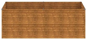 vidaXL Ζαρντινιέρα 196 x 100 x 69 εκ. από Ατσάλι Σκληρυθέν στον Αέρα