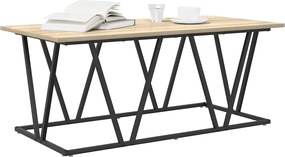 vidaXL Τραπεζάκι σαλονιού Δρύς Sonoma 100 x 50 x 40 cm