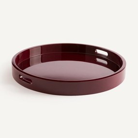 Στρογγυλός δίσκος από λάκα Barniz