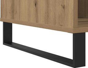 vidaXL Τραπεζάκι Σαλονιού τεχνίτης Δρυς 90x49x45 εκ. Επεξεργασμ. Ξύλο