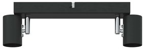 vidaXL Σποτ οροφής Μαύρο 26 x 6.5 x 11.5 εκ Ατσάλι