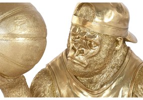 Διακοσμητική Φιγούρα Home ESPRIT Χρυσό Γορίλας 54 X 46 X 60,5 CM