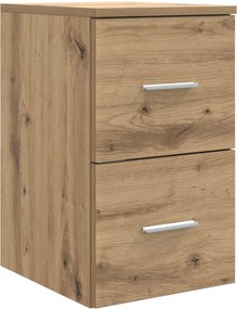 vidaXL Ντουλάπι Μπάνιου Ενδιάμεσο Artisan Δρυς 30 x 35 x 50 εκ.