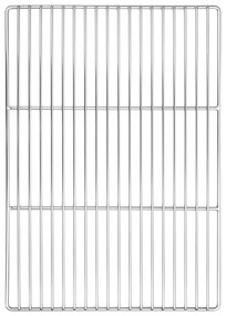 vidaXL BBQ Grill Grate με Χερούλια Ορθογώνιο 50x35 εκ. 304 Ανοξείδωτο Ατσάλι