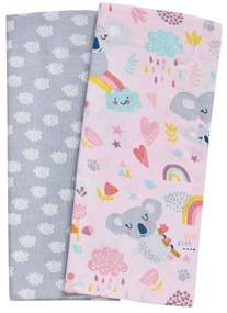 DAS BABY ΣΕΤ ΣΕΝΤΟΝΙΑ ΛΙΚΝΟΥ FUN ΡΟΖ ΓΚΡΙ 4934