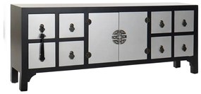 Τραπέζι Τηλεόρασης με Συρτάρια DKD Home Decor Ανατολικó Ξύλο MDF (130 x 24 x 51 cm)