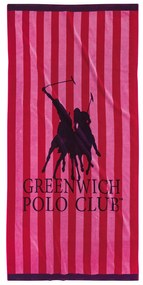 GREENWICH POLO CLUB ΠΕΤΣΕΤΑ ΘΑΛΑΣΣΗΣ 90Χ180 3857 ΚΟΚΚΙΝΟ, ΡΟΖ