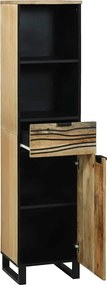 vidaXL Ντουλάπι Μπάνιου Φυσικό 38 x 33 x 160 εκ Επεξεργασμένο Ξύλο