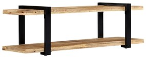 vidaXL Έπιπλο Τηλεόρασης 130 x 40 x 40 εκ. από Μασίφ Ξύλο Μάνγκο