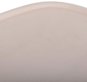 Τραπεζάκι σαλονιού DESSY C18153.02 Fiber Cement σε Λευκό 151x66x30Υεκ. 151x66x30 εκ.