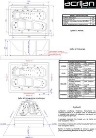 Acrilan SPA 2,00 x 1,50 - HYDRO, Alba