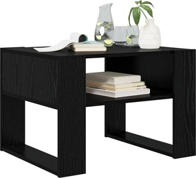 vidaXL Τραπεζάκι σαλονιού Μαύρη Οξυά 66 x 53 x 45 εκ.