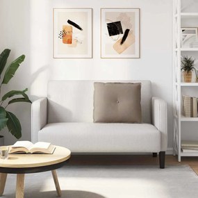 vidaXL Μαξιλάρι Πλάτης Taupe 60 x 50 cm Ύφασμα Μικροΐνας