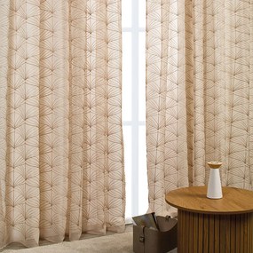 Κουρτίνα (270x280) Με Τρουκς Whitegg K0185-3 Beige