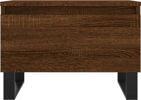 vidaXL Τραπεζάκια Σαλονιού 2 τεμ. Καφέ Δρυς 50x46x35 εκ. Επεξ. Ξύλο