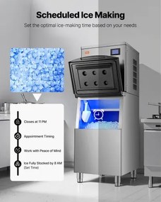 VEVOR Commercial Ice Maker 550 lbs/Day Self-Cleaning Ice Machine - Head Only