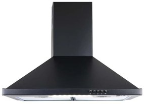 Hausberg HB-1260NG Απορροφητήρας Καμινάδα Κουζίνας 60cm Μαύρο
