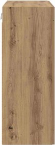 vidaXL Επιτοίχιο ντουλάπι Artisan Oak 69,5 x 34 x 90 εκ.