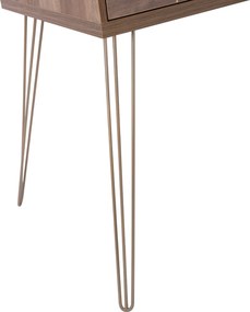 ΚΟΝΣΟΛΑ KAITLYN HM8653 ΚΑΡΥΔΙ ΜΕ ΧΡΥΣΟ 120x55x79,5Y εκ.