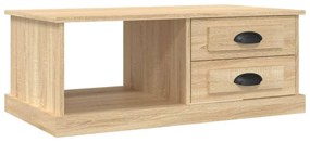 vidaXL Τραπεζάκι Σαλονιού Sonoma Δρυς 90x50x35 εκ. Επεξεργασμένο Ξύλο