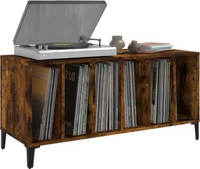 vidaXL Δισκοθήκη Καπνιστή Δρυς 100x38x48 εκ. από Επεξεργασμένο Ξύλο