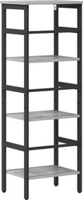 vidaXL Ράφι Βιβλίων 3 επιπέδων 40 x 29,5 x 115 εκ Επεξεργασμένο Ξύλο