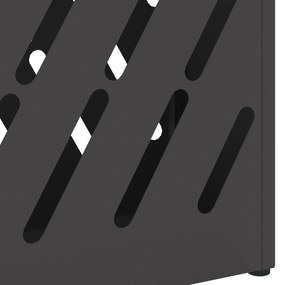 vidaXL Μαύρος Σταντ Ομπρελών - 28x12x41 εκ Χάλυβας