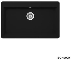 Schock Cristadur Mono 15090 Ένθετος Νεροχύτης 83,8x53cm Puro