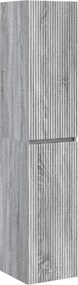 vidaXL Σετ Επίπλων Μπάνιου 6 pcs Γκρι Sonoma