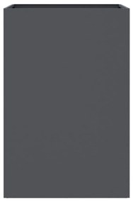 Ζαρντινιέρα Ανθρακί 52x48x75 εκ. από Χάλυβα Ψυχρής Έλασης - Ανθρακί
