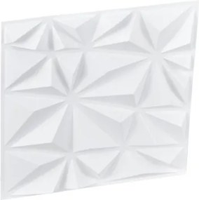 VEVOR 3D Wall Panels 33-Pack 11.81x11.81'' PVC 32 Sq.Ft Coverage Diamond White