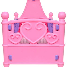Κούνια για Κούκλες / Παιδικό Παιχνίδι Ροζ + Μοβ
