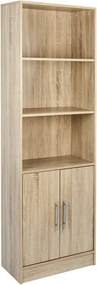 ΒΙΒΛΙΟΘΗΚΗ ΜΕΛΑΜΙΝΗΣ ENSLEY HM2027.02 SONAMA 60X30X180 εκ.