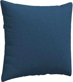 vidaXL Μαξιλάρι Καναπέ 2 pcs Μπλε 50 x 50 cm ύφασμα