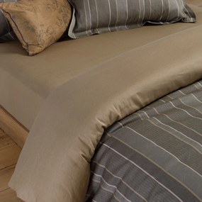 Σεντόνια Υπέρδιπλα (Σετ) Nef-Nef Homeware Draft Olive/Grey